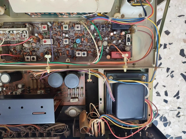 AMPLIFICATORE SANSUI 661 AM FM Stereo Receiver vintage anni 70 hifi ...