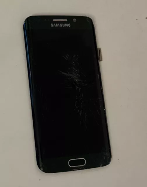 Original Samsung Galaxy S6 EDGE G925F LCD Display Touch Screen Bildschirm Grün