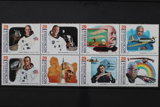 Mikronesien, MiNr. 344-351, Achterblock, postfrisch / MNH - 644610