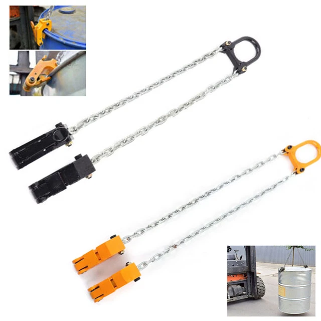 2000LBS CHAIN DRUM Lifter Lift Barrel Lifter Vertical Hoist Assembly