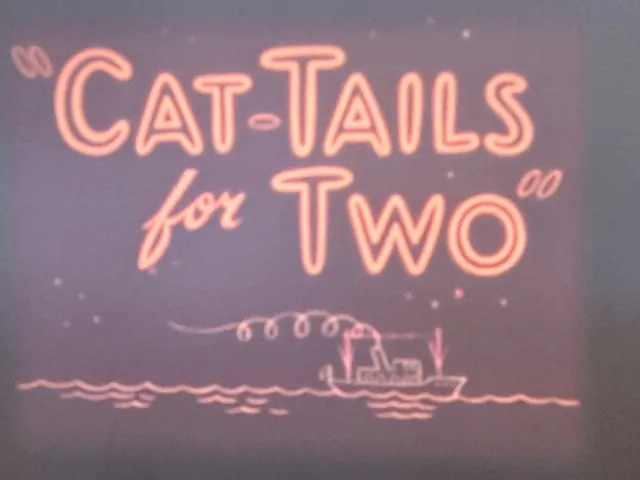 Speedy Gonzales - Cat Tails For Two Super 8 Colour Sound Cine Film 200Ft