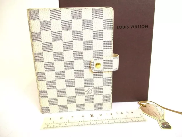 Louis Vuitton Damier Graphite Medium Ring Agenda mm Diary Cover 863230