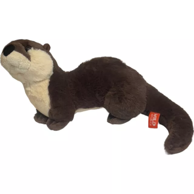 Wild Republic RIVER OTTER 16” Realistic Plush! Super Cute Otter Zoo Toy