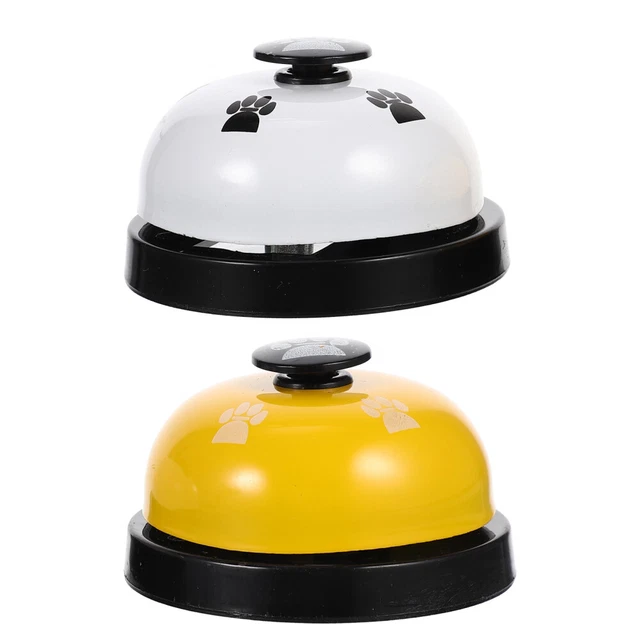 2 Pcs Puppy Training Bell Cat Bells Pet for Ring to Go outside Dog Doggy Door