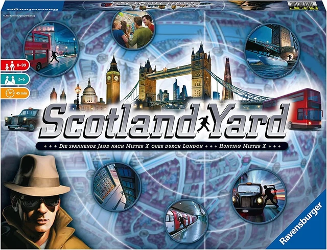 Scotland Yard Gesellschaftsspiel (Ravensburger 26601)