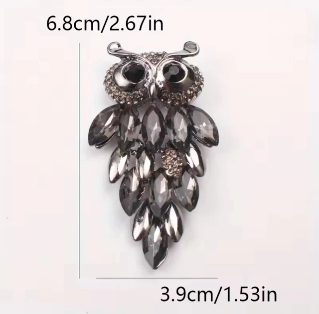 Spilla Quadrifoglio Con Zirconi - Gioiello Donna Per Vestiti, Scialli E Borse, Portafortuna Elegante