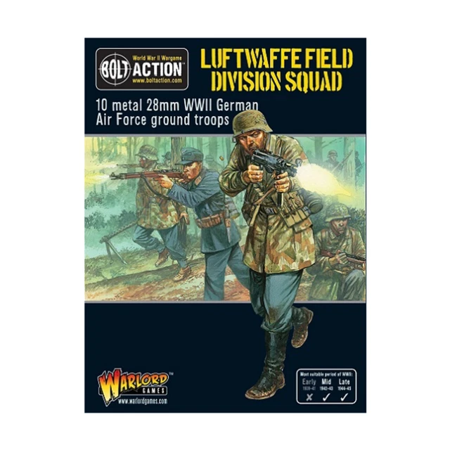 Warlord Games German Heer HQ Winter - 28mm Bolt Action WWII Wargaming Miniatures (5 Metal Figures) - View #9