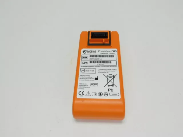 Cardiac Science Intellisense Battery for Powerheart G5 AED XBTAED001A MFG 2020