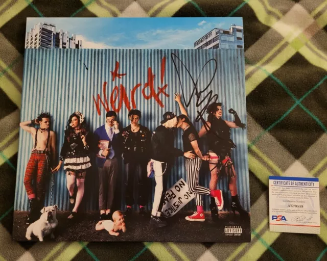 Yungblud signed autographed Weird! vinyl LP record PSA COA #AK79559