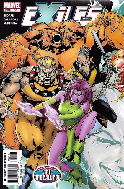 Exiles Comic 60 Cover A First Print 2005 Tony Bedard Mckenna Jim Calafiore