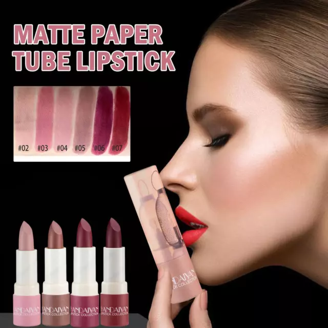 Lápiz labial HANDAIYAN terciopelo mate de larga duración impermeable marca A0B5