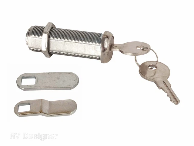 Rv Designer Compartment Lock 2In Keyed