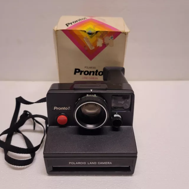 Vintage Polaroid Pronto Instant Film Land Camera - Untested