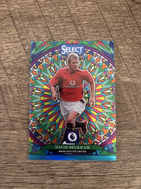 2024-25 PANINI SELECT Premier League Stained Glass David Beckham 