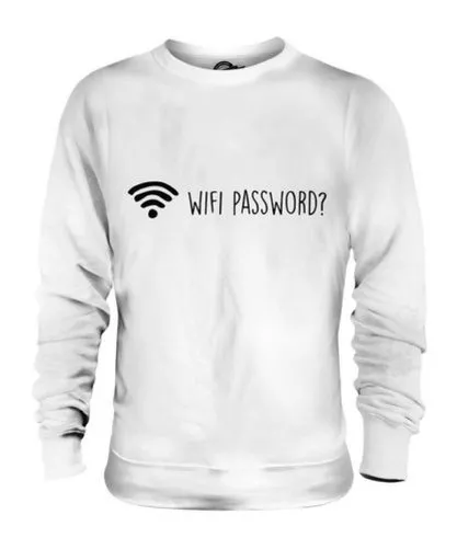 Wifi Mot de Passe Unisexe Pull Cadeau Technologie Drôle