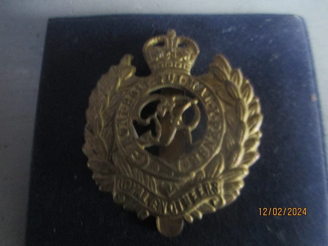 BRITISH ARMY ROYAL Engineers Kings Crown Ww2 Brass Cap Badge EUR 9,39 ...