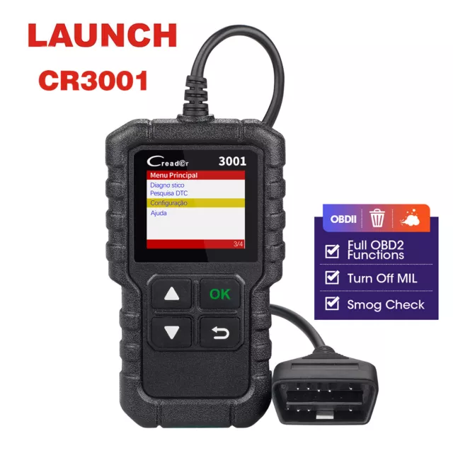 LAUNCH CR3001 OBD2/EOBD Diagnosegerät Engine Fehlercode-Lesemodus  Fehler-Code