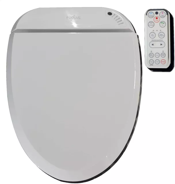 Smart Bidet Intelligent Heated Clean Dry Toilet Seats remote control by EVOLVE