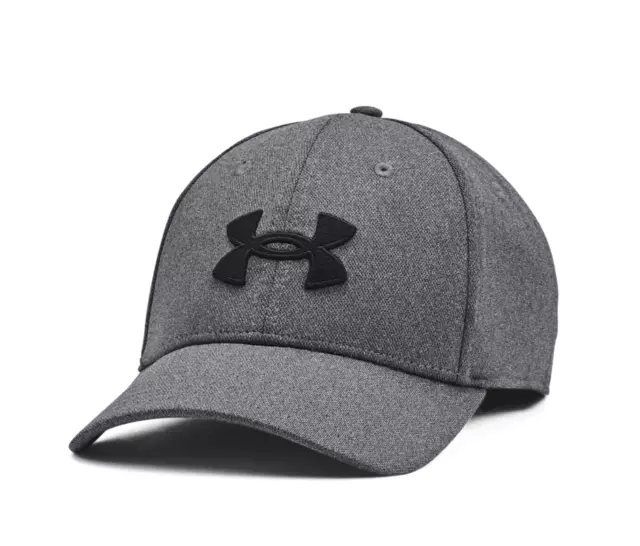 Under Armour Fitted Hat UA Blitzing Cap Men's XL/2XL Gray Stretch Baseball Golf