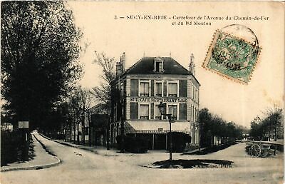 CPA sucy-en-Brie Carrefour de l' avenue du chemin-de-fer (869662)