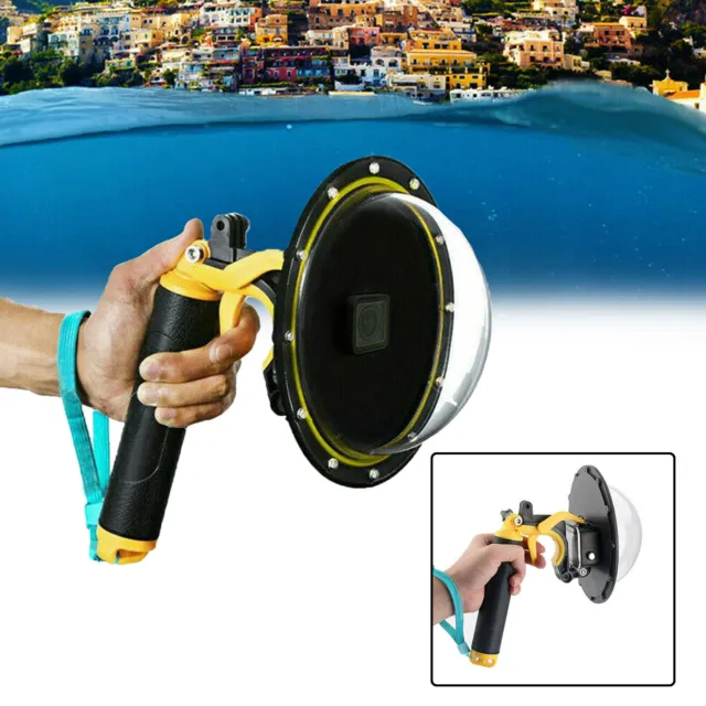 Dome Port Underwater Diving Camera Lens Cover per GoPro Hero 8 Y1