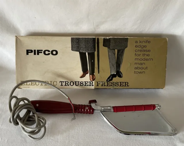 Vintage Boxed Pifco Electric Trouser Presser No. 1111 - NEEDS A PLUG