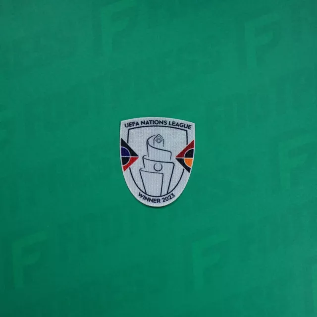 Flocage Officiel - Patch, UEFA Nations League 2023 Winners Badge Chest