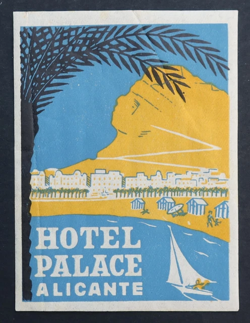Ancienne étiquette De Bagage Hôtel De Normandie - Lisieux - Collection Voyage Vintage
