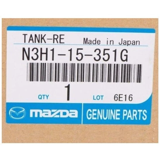 GENUINE MAZDA RX8 Coolant Expansion Tank Bottle + Level Sensor Latest