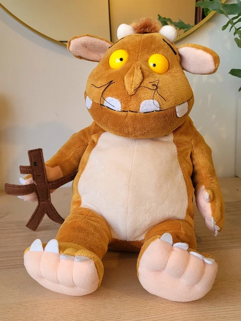 GRUFFALO’S CHILD LARGE Plush Soft Toy Holding Stickman - Julia ...