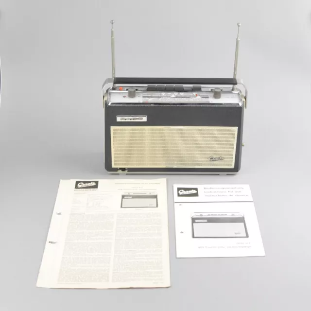 Graetz Page 45F - UKW-Transistor Koffer- und Auto-Empfänger - altes Kofferradio