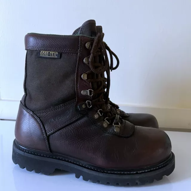 WOLVERINE INSULATED WORK Boot Hunting Big Horn Gore tex Brown Leather 8.5 M Mens 87.99 PicClick