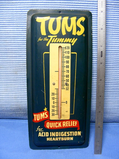 1950s Tums For The Tummy ヴィンテージ温度計 1950s Tums For The Tummy ヴィンテージ温度計