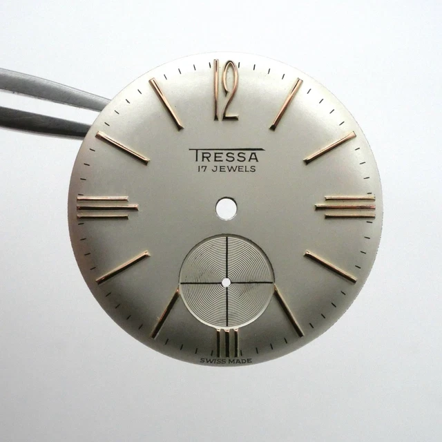 Cadran De Montre NOS FHF 72 - TIMOR 28,50mm - Pièce Horlogère Française