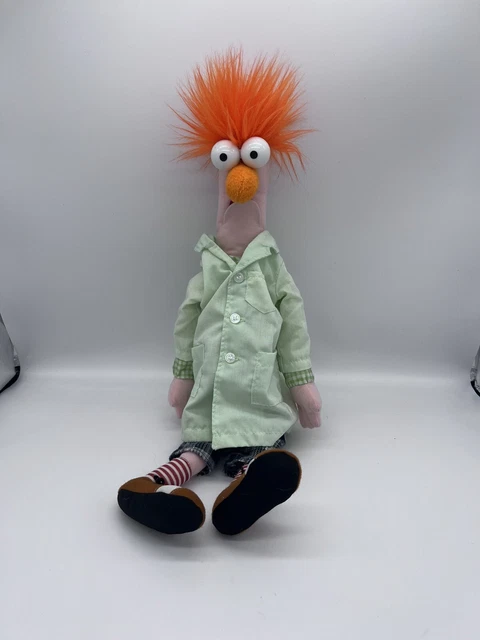 The Muppets Show Beaker Plush Doll Toy 18” Sababa Toys Jim Henson 2003 RARE