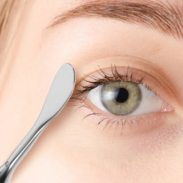 3 Pcs Eye Cream Sticks Facial Cosmetic Spoon Applicator Tool Face Woman Steel