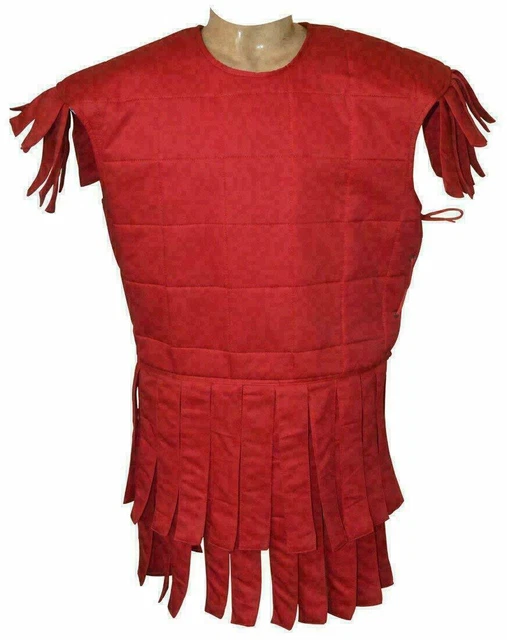 Thick padded Medieval Roman Subarmalis Cotton chestplate Gambeson Armor