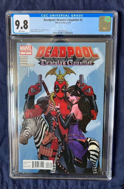 DEADPOOL Dracula's Gauntlet #2 (Marvel, 2014) CGC 9.8 NM/MT 1ST APP OF SHIKLAH