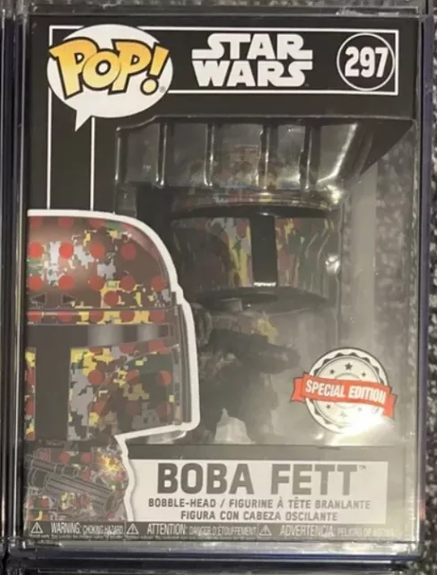 Star Wars Futura Graffiti Funko Pop! #297- Boba Fett 2019 Special Edition New