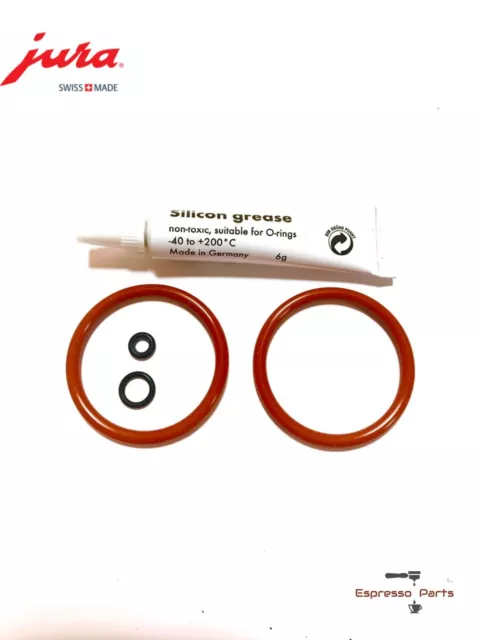 Jura Impressa, Capresso Brew Group Repair Kit - O-ring set & Silicon Grease