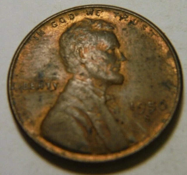 Extra Nice Circulated Lincoln Head Wheat Penny Cent  1950 S Coin  Pennies