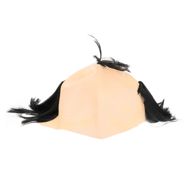 3 Latex-Glatzenkappen – Realistisch, Elastisch, Einheitsgröße – Für Halloween, Karneval & Cosplay – Kostüm-Zubehör
