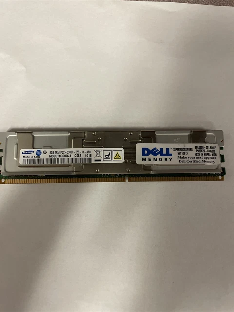 SAMSUNG M395T1G60QJ4-CE68 8GB 4Rx4 DDR2 PC2-5300F 667MHz ECC FB DIMM MEMORY RAM