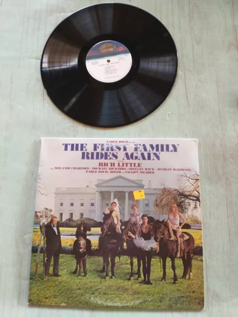The First Family Rides Again (1981) Vinyl LP • Rich Little, Ronald Reagan