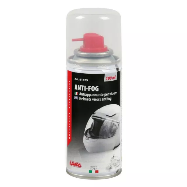 Spray antiappannante per Visiera Casco Moto motore NO CONDENSA 100ml ANTI-FOG