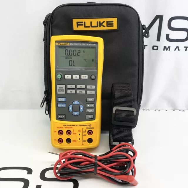 Fluke 724 Temperature Calibrator -Recently Calibrated March 2023- USA Seller