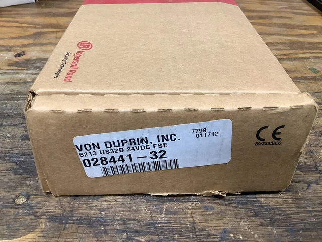 Von Duprin Electric Strike 6213 Satin Steel 12VDC Fail Secure Silver 028441-32