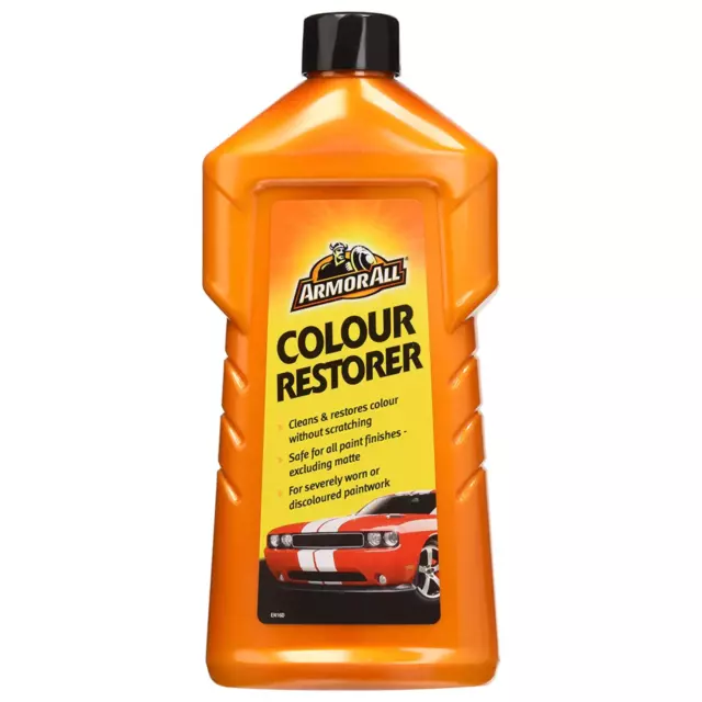 ArmorAll Colour Restorer Cleans Worn Discoloured Paint Paintwork Scratches Car