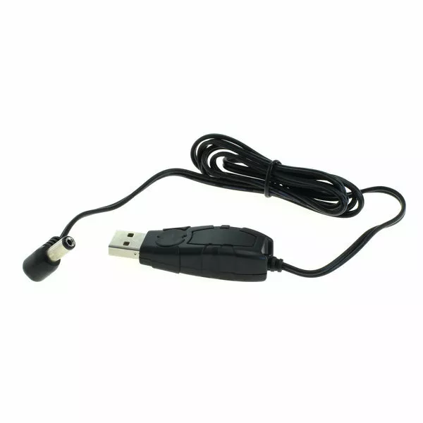 Spannungswandler 5 V USB auf 12 Volt - Rundstecker, Hohlstecker