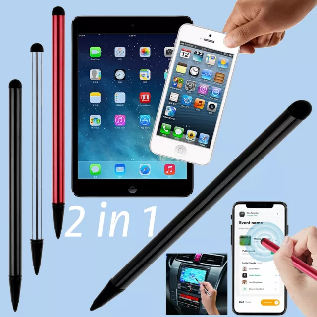 3 Touch Screen Stylus Pen For Tablet Mobile Phone Samsung iPhone iPad Capacitive